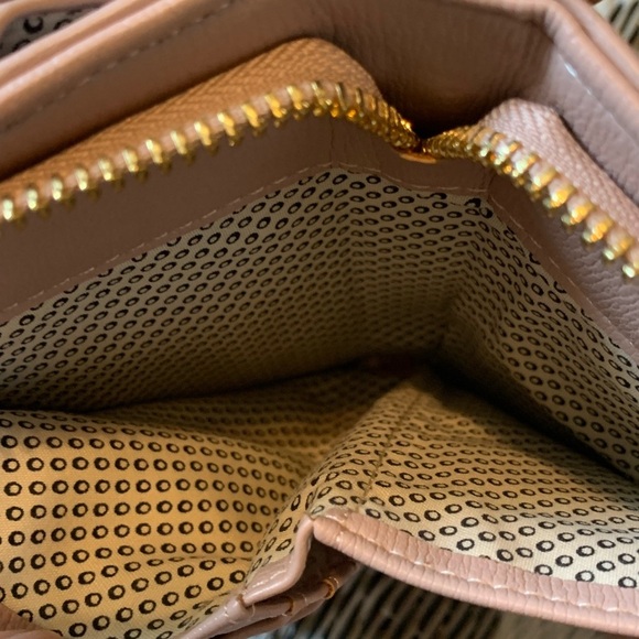 Madison West Pink Crossbody Cellphone Bag with Gold Hardware - Picture 7 of 9